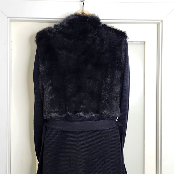 ELI TAHARI, "MIDORI SWEATHER" JACKET, BLACK, MEDIUM - Picture 4 of 13